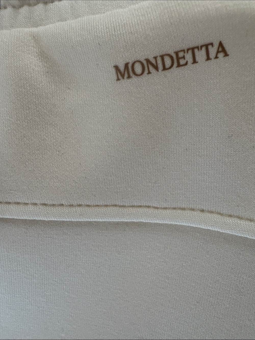 NWT Mondetta Cream High-Rise Walking Skort - Picture 4 of 6